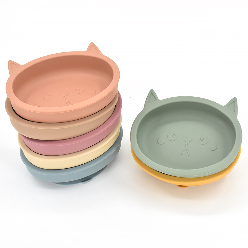 Baby Silicone Feeding Plate Si - Baby Food Jars With Lids recension och pris