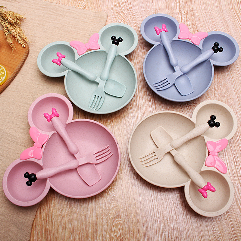 Wheat Straw Minnie Mouse Kids  - Baby Food Menu recension och pris