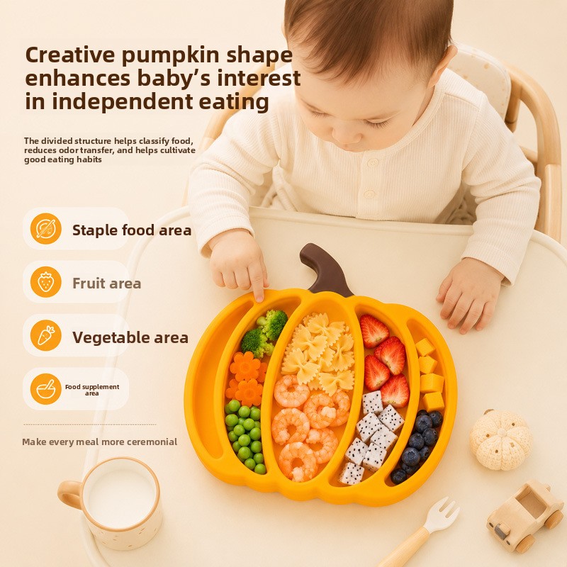 Pumpkin Silicone Baby Divided  - Baby Food Vegetables recension och pris
