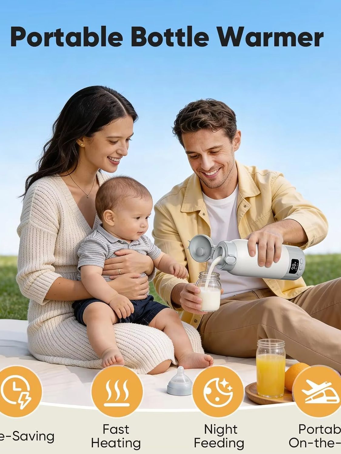 Portable Bottle Warmer, 17oz L - Baby Food Warmer recension och pris