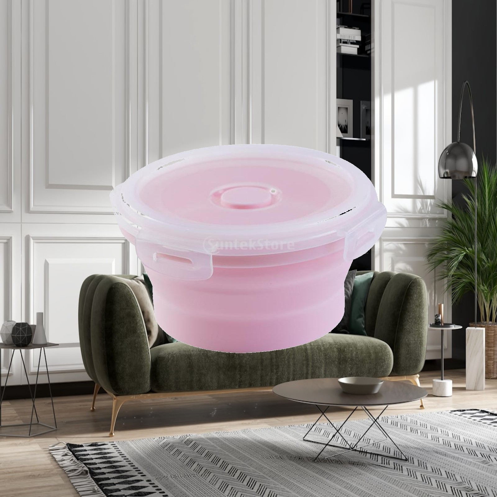 Collapsible Silicone Bowl with - Baby Food Vegetables recension och pris
