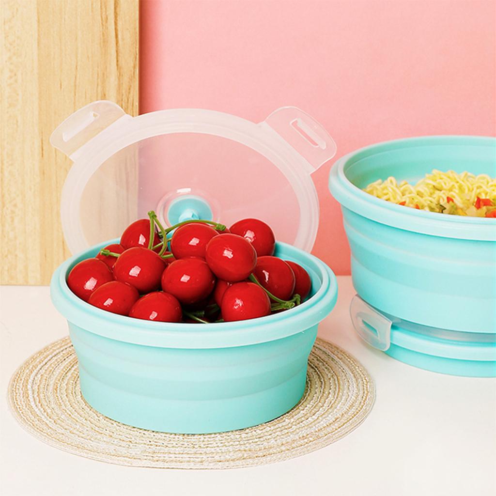 Collapsible Silicone Bowl with - Baby Food Vegetables recension och pris