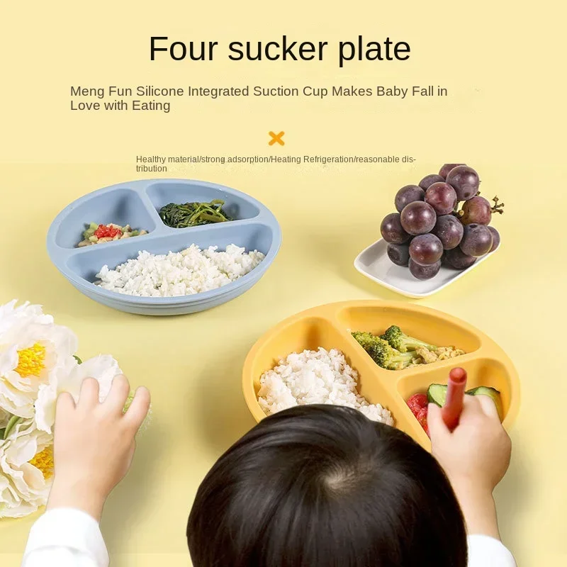 3Pcs Silicone Baby Feeding Set - Baby Food Jars With Lids recension och pris